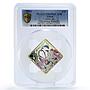 Palau 10 dollars Wildlife Greta Oto Butterfly Fauna PR69 PCGS silver coin 2014