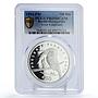 Bosnia Herzegovina 750 dinara Preserve Planet Kingfisher PR69 PCGS Ag coin 1994