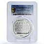 Mexico 5 pesos Precolombina Bajorrelieve Del Tajin PR69 PCGS silver coin 1993