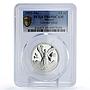 Mexico 1/2 onza Libertad Angel of Independence PR69 PCGS silver coin 1992