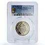Costa Rica 1 colon Regular Coinage BCCR KM-186.4 PR68 PCGS CuNi coin 1976