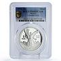 Mexico 1 onza Libertad Angel of Independence PR68 PCGS silver coin 1992