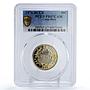 Costa Rica 50 centimos Regular Coinage BCCR KM-189.3 PR67 PCGS CuNi coin 1976