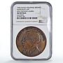 Philippines Japanese Occupation Jose Laurel Politics AU NGC bronze medal 1944