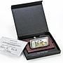 Liberia 10 dollars Lunar Year of the Tiger Lying Tiger proof silver coin 2010
