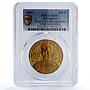 Philippines 100 piso Emilio Aguinaldo Horseman Politics MS67 PCGS CuAl coin 2019