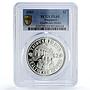 Singapore 2 dollars Healthcare Givers Medicine PL69 PCGS CuNi coin 2003