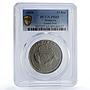 Malaysia 15 ringgit Formula One F1 Grand Prix KM-68 PR65 PCGS CuNi coin 1999