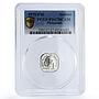 Philippines 1 sentimo Republic Coinage Lapulapu PR67 PCGS aluminum coin 1975