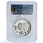 Mexico 10 pesos Independence Bicentennial Libertad PR69 PCGS silver coin 2021