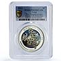Palau 5 dollars Marine Life Protection Octopus Fauna PR69 PCGS silver coin 2012