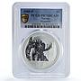 Tuvalu 1 dollar Transformers Megatron Movies Cinema PR70 PCGS silver coin 2009