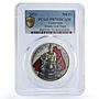 Cameroon 500 francs Buddhism Hinduism Naga Nagi Snake PR70 PCGS silver coin 2023