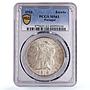 Portugal 1 escudo Republic Coinage Liberty Head MS61 PCGS silver coin 1916