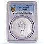 Ukraine 1 hryvnia Archangel Michael Archistratus MS70 PCGS silver coin 2011