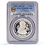 Hungary 5 korona Franz Joseph I Horseman RESTRIKE PR66 PCGS silver coin 1896