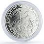 Spain 10 euro Two Worlds Encounter Galleon Ship Clipper silver coin 2002