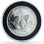 Nicaragua 250 cordobas Barcelona Olympics Royal Visit proof silver coin 1992
