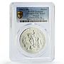 Mexico Puebla Battle General Zaragoza Horseman PCGS silver medal coin 1962