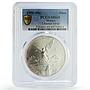 Mexico 1 onza Libertad Angel of Independence MS69 PCGS silver coin 1996