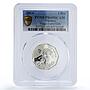 Ukraine 2 hryvnias Baby Zodiac Virgo Little Girl PR69 PCGS silver coin 2014