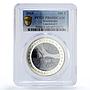 Kazakhstan 500 tenge Moon Landing Lunokhod 1 Space PR69 PCGS silver coin 2010