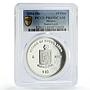 Mexico 10 pesos Federation Anniversary Nuevo Leon PR69 PCGS silver coin 2004