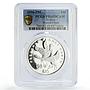 Eritrea 10 dollars Preserve Planet Earth Crane Camel PR69 PCGS silver coin 1996