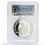 France Araucania Patagonia 500 pesos King Achille I PR68 PCGS silver coin 2010