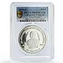 France Araucania Patagonia 500 pesos King Philippe I PR69 PCGS silver coin 2010