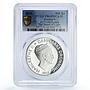 Denmark 500 kroner Ole Romer Light Speed Science PR68 PCGS silver coin 2013