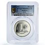 Malaysia 1 ringgit Republic Coinage Parliament House PR68 PCGS CuNi coin 1980