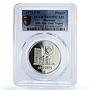 Malaysia 1 ringgit Negara Bank 20th Anniversary PR69 PCGS silver coin 1979