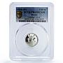 Mexico 1/10 onza Libertad Angel of Independence PR69 PCGS silver coin 1994