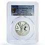 Mexico 1/2 onza Libertad Angel of Independence PR69 PCGS silver coin 1994