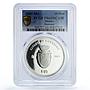 Mexico 10 pesos Federation Anniversary Guererro State PR69 PCGS silver coin 2005