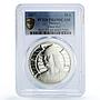 Turkey 20 lira Admiral Umur Bey Ship Clipper PR69 PCGS silver coin 2017