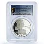 Mongolia 500 togrog Composer Amadeus Mozart Music PR70 PCGS silver coin 2006