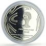 Ecuador 1 sucre Football World Cup in Brazil Trophy proof silver coin 2014