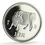 China 10 yuan Lunar Calendar Year of the Ox Bull proof silver coin 1985
