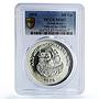 Costa Rica 100 colones UNICEF Save the Children Child Year MS67 PCGS coin 1979