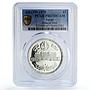 Egypt 1 pound Abbasia Mint Authority 25th Anniversary PR67 PCGS silver coin 1979