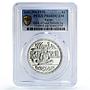 Egypt 1 pound Land Reform Bank 100th Anniversary PR68 PCGS silver coin 1979