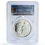 Egypt 1 pound Corrective Revolution Sadat Politics PR68 PCGS silver coin 1979
