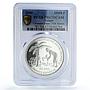 Guinea 20000 francs Guinean Franc 35th Anniversary PR67 PCGS silver coin 1995