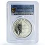 Kiribati 10 dollars Independence 5th Anniversary PR67 PCGS silver coin 1984