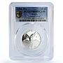 Mexico 1/4 onza Libertad Angel of Independence PR68 PCGS silver coin 2006