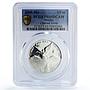 Mexico 1/2 onza Libertad Angel of Independence PR69 PCGS silver coin 2006