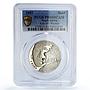South Africa 1 rand Social Achievements Series Women PR68 PCGS silver coin 1997
