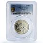 Uruguay 20 pesos FAO World Food Day Conference Fish MS69 PCGS CuNi coin 1984